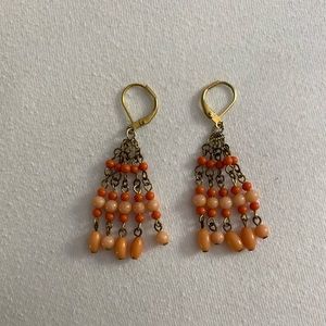 Pink earrings